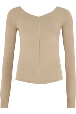 LEMAIRE Top mit weitem V-Ausschnitt