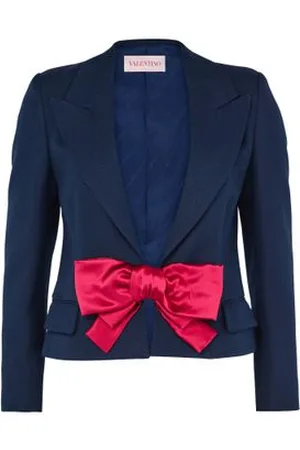VALENTINO GARAVANI Einreihige Jacke mit Schleife