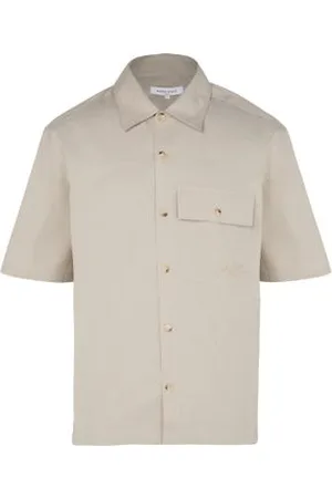 Maison Kitsuné Kurzarm-Overshirt