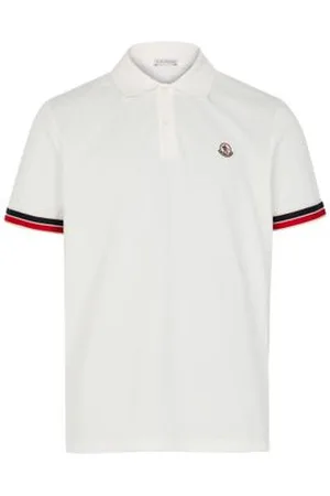 Moncler Poloshirt mit kurzen Ärmeln