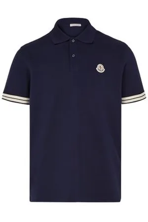 Moncler Poloshirt mit kurzen Ärmeln