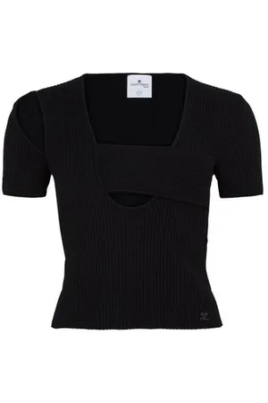 Courrèges Rippstrickpullover Infinity