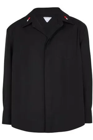 Bottega Veneta Hemd aus leichter Wolle