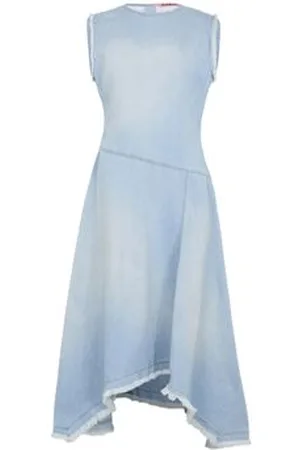 Acne Studios Midi-Denim-Kleid