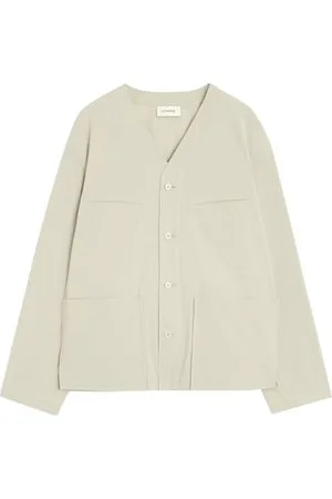 LEMAIRE Kragenloses Overshirt
