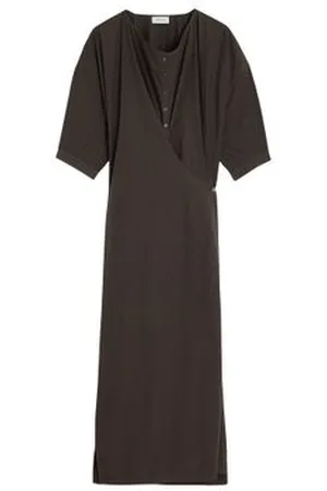 LEMAIRE Kurzärmeliges Twistkleid