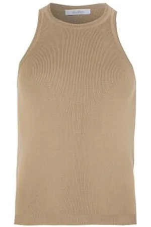 Max Mara Gestricktes Tanktop aus Baumwolle Arnes