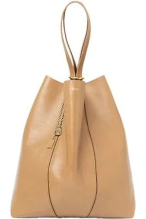 Chloé Cabas-Tasche aus genarbtem Leder Spin