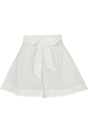 ZIMMERMANN Tuck-Shorts Dawning mit Perlen