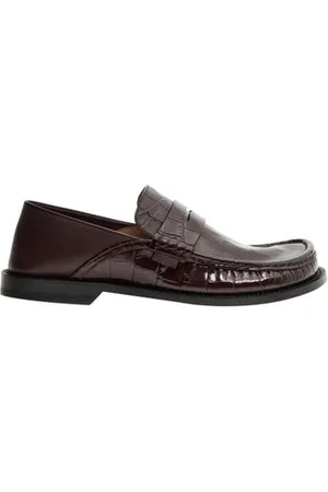 Loewe Mokassins aus 2 Materialien Campo