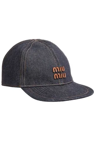 Miu Miu Kappe aus Denim