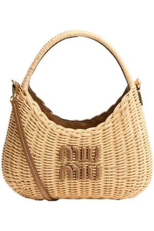 Miu Miu Tasche Wander aus Rattan