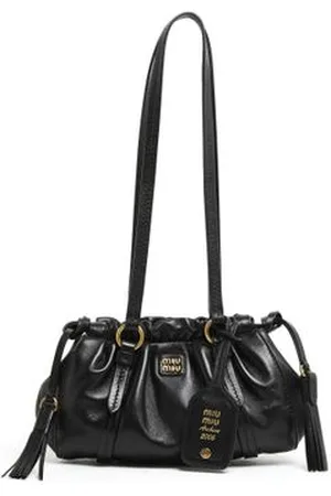 Miu Miu Mini-Schultertasche aus Leder