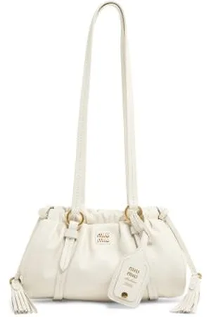 Miu Miu Mini-Schultertasche aus Leder