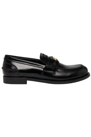 Miu Miu Loafer aus Leder