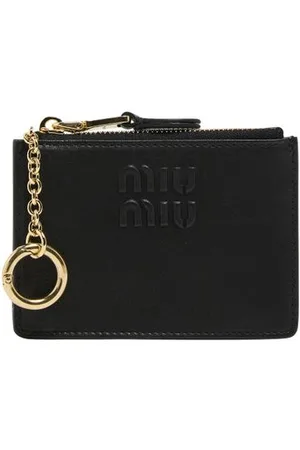 Miu Miu Kartenetui aus Leder