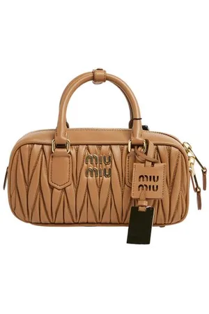 Miu Miu Tasche Arcadie aus gestepptem Nappaleder