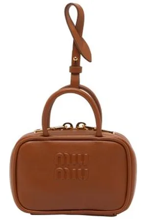Miu Miu Micro-Tasche aus Leder