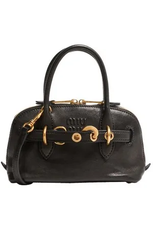 Miu Miu Mini-Handtasche Aventure aus Nappaleder