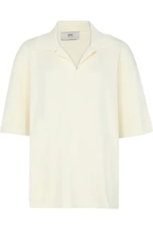 Ami Poloshirt mit kurzen Ärmeln