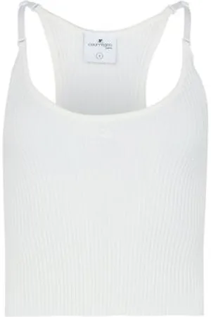 Courrèges Tanktop Scuba aus Strick