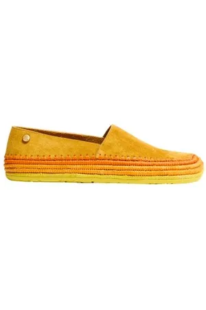 Loewe Espadrilles Rio aus Wildleder und Raffia