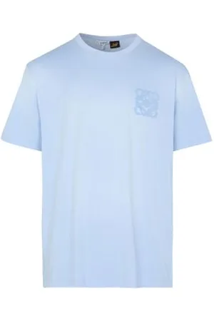 Loewe Lässiges T-Shirt mit Rundhalsausschnitt aus Baumwolle