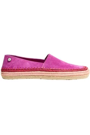 Loewe Espadrilles Rio aus Wildleder und Raffia
