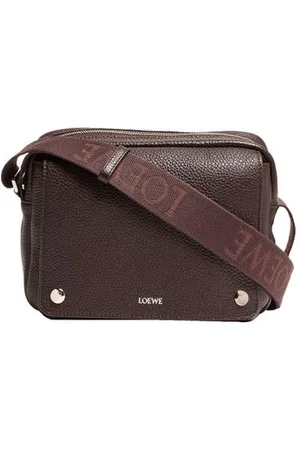 Loewe Messenger Bag XS Pebble aus genarbtem Kalbsleder