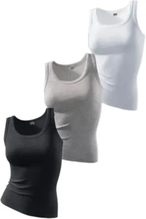 H.I.S Feinripp-Tanktops (3 Stck.)