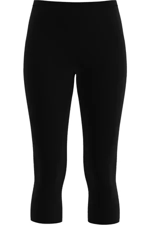 Calida Cropped Leggings mit Spitzenbesatz (dunkelbraun) online kaufen