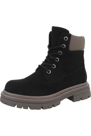 Ital-Design Schnürstiefelette