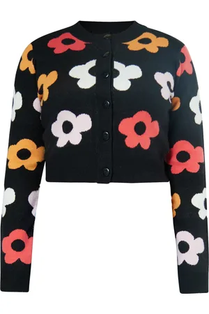 Swirly Strickjacke