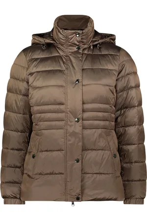 Cartoon Steppjacke mit abnehmbarer Kapuze