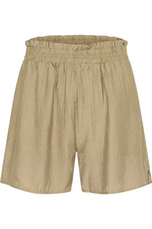 Cream Shorts 