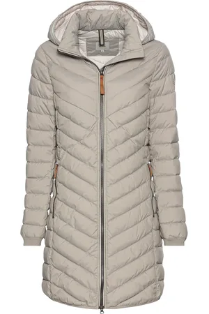 Camel Active Steppmantel mit Fischgrat-Muster