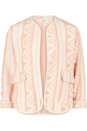 Cartoon Blazer-Jacke mit Muster