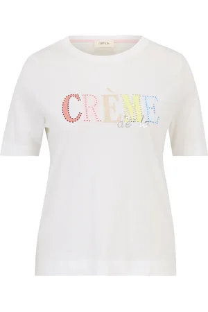Cartoon Printshirt mit Rundhalsausschnitt