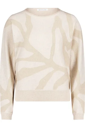 Betty & Co Strickpullover mit Lurexfaden