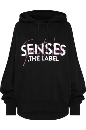 SENSES THE LABEL Oversized Hoodie mit Logo Artwork