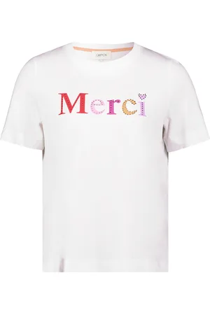 Cartoon Printshirt mit Rundhalsausschnitt