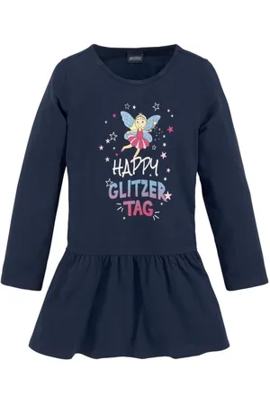 ARIZONA Jerseykleid »HAPPY GLITZER TAG«