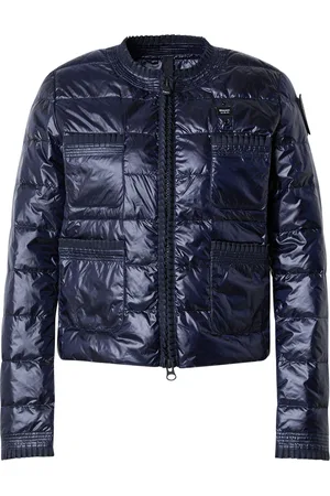 Blauer Jacke 