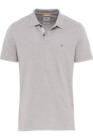 Camel Active Kurzarm Poloshirt aus nachhaltigem Baumwollmix
