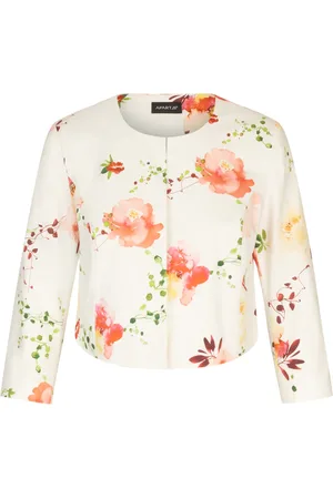 Apart Satinblazer mit Druckmuster