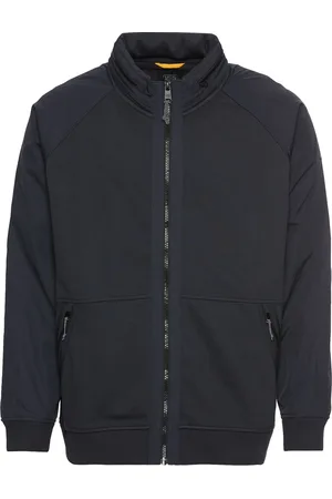 Camel Active Sweatjacke mit einrollbarer Kapuze