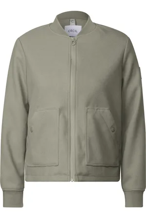 CECIL Blouson in Woll-Optik