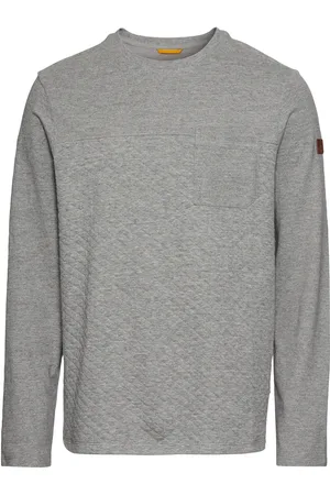 Camel Active Langarmshirt mit Steppmuster