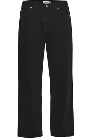 Solid Relax-fit-Jeans 