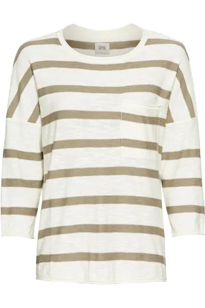 Camel Active Rundhals Pullover aus Baumwolle